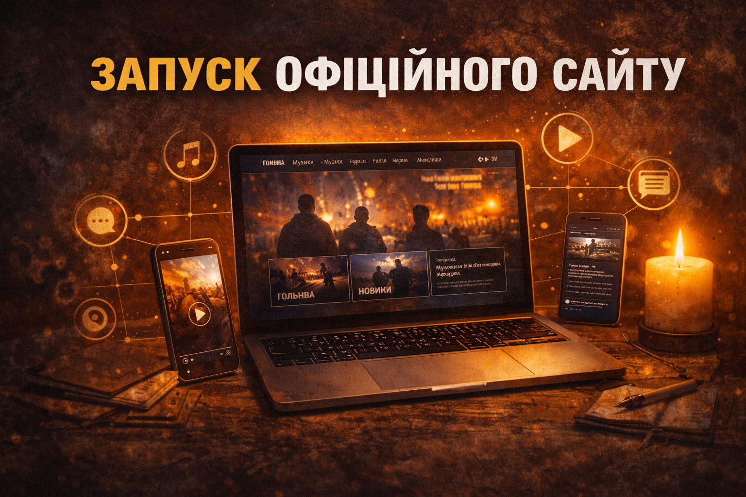 Запуск офіційного сайту NaVii